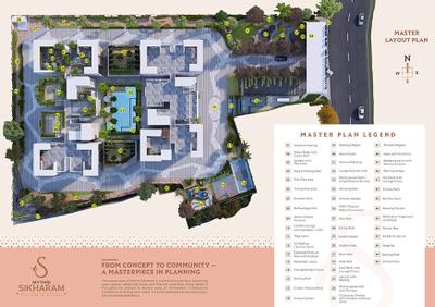 Project Image of 1203.0 - 1531.0 Sq.ft 2 BHK Apartment for buy in Mythri Sikharam