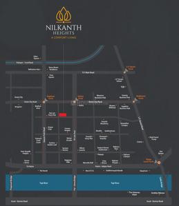 Nilkanth Heights Location Plan 1