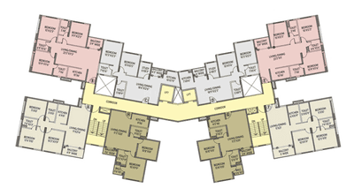 Project Image of 778.0 - 1070.0 Sq.ft 2 BHK Apartment for buy in Siddha Galaxia Phase III