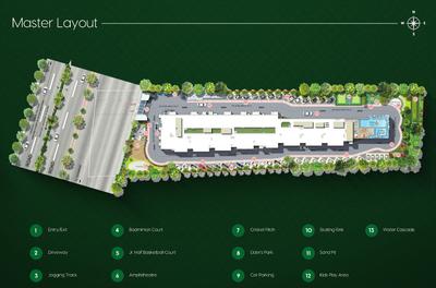 Project Image of 980.0 - 1782.0 Sq.ft 2 BHK Apartment for buy in SBR Magnus