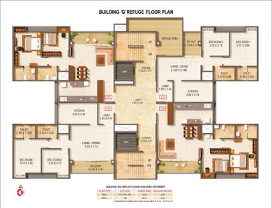 Project Image of 737.33 - 1022.57 Sq.ft 2 BHK Apartment for buy in Kumar Pratham D E G