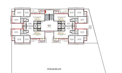 Project Image of 988.88 - 1218.47 Sq.ft 3 BHK Apartment for buy in The Centrium