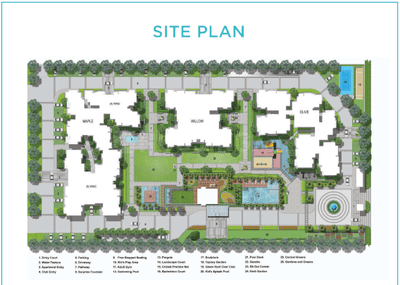 Project Image of 908.15 - 1610.12 Sq.ft 2.5 BHK Apartment for buy in 1OAK NATURA