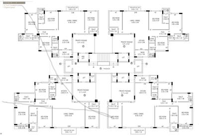 Project Image of 1471.32 - 2412.52 Sq.ft 4 BHK Apartment for buy in Galaxica The Galaxy Gardens