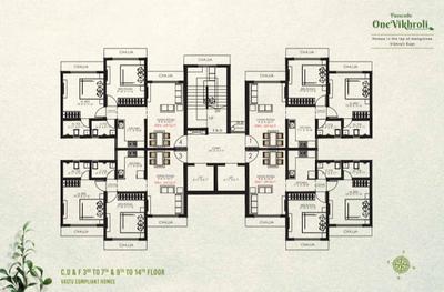 Project Image of 371.0 - 873.0 Sq.ft 1 BHK Apartment for buy in Vaibhavlaxmi Passcode One Vikhroli