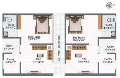 Project Image of 365 Sq.ft 1 BHK Apartment / Flat for sale in Narsingi for Rs. 3200000