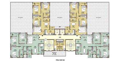 Project Image of 1431.0 - 1548.0 Sq.ft 3 BHK Apartment for buy in LICs Jeevan Niketan