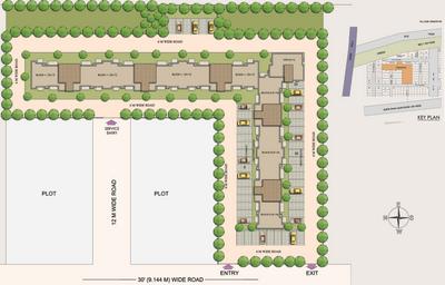 Swatantra Indraprastha Apartments II Images for Site Plan of Swatantra Indraprastha Apartments II 1