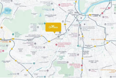 Project Image of 371.68 - 420.33 Sq.ft 1 BHK Apartment for buy in Prime Optima