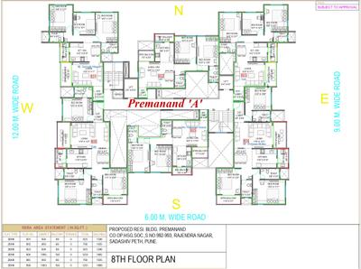 Project Image of 759.0 - 1326.0 Sq.ft 2 BHK Apartment for buy in Premanand A & B