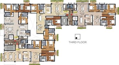 Project Image of 2700.0 - 2789.0 Sq.ft 3 BHK Apartment for buy in Nitesh Madison Square