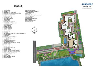 Project Image of 717.0 - 1696.07 Sq.ft 2 BHK Apartment for buy in Concorde Antares