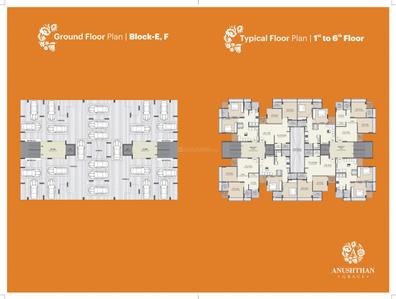 Project Image of 1134.0 - 1350.0 Sq.ft 2 BHK Apartment for buy in Anushthan Grace