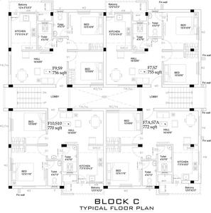 Project Image of 475.0 - 1465.0 Sq.ft 1 BHK Apartment for buy in Ruby Homes