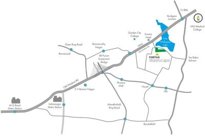 Project Image of 1322.0 - 1764.0 Sq.ft 2 BHK Apartment for buy in Fortius Waterscape