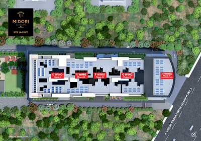 Project Image of 931.51 - 961.65 Sq.ft 3 BHK Apartment for buy in Vikram Midori Tower Phase 3