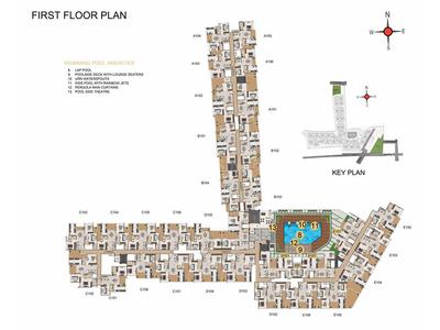Project Image of 1307.0 - 2581.0 Sq.ft 2 BHK Apartment for buy in Casagrand Medora