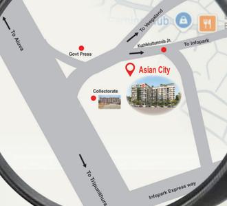 Project Image of 1102.0 - 2113.0 Sq.ft 2 BHK Apartment for buy in Asian City