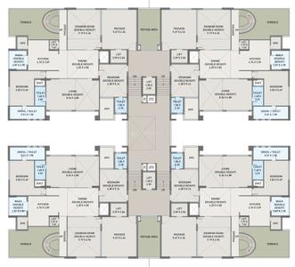 Project Image of 0.0 - 2649.54 Sq.ft 4 BHK Apartment for buy in Elixir