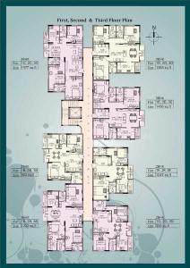 Project Image of 990.0 - 1585.0 Sq.ft 2 BHK Apartment for buy in Ambiente Paradise