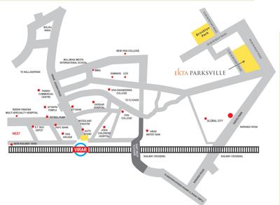 Project Image of 582.97 - 820.0 Sq.ft 2 BHK Apartment for buy in Ekta Parksville Phase I