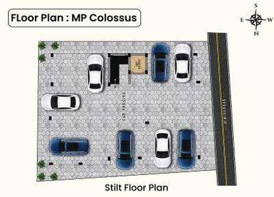 Project Image of 714.0 - 1228.0 Sq.ft 2 BHK Apartment for buy in MP Colossus And Celestial