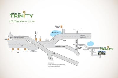 Project Image of 1140.0 - 1606.0 Sq.ft 2 BHK Apartment for buy in Sri Dwaraka Trinity Residency