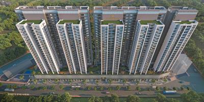 Nirman Cosmopolis Elevation 2