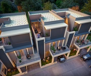 Project Image of 1223.0 - 1485.2 Sq.ft 4 BHK Villa for buy in Balaji Abhishek Mansion