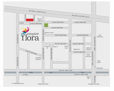 Project Image of 1145.93 - 1325.0 Sq.ft 4 BHK Apartment for buy in Empire Flora