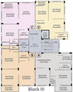 Project Image of 678.0 - 1263.0 Sq.ft 2 BHK Apartment for buy in SB Sananda Greens