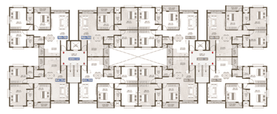 Project Image of 771.45 - 833.45 Sq.ft 3 BHK Apartment for buy in Bhaishree Shubhlabh Heritage