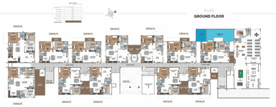 Project Image of 1220.0 - 1715.0 Sq.ft 2 BHK Apartment for buy in Affinity Sarovar