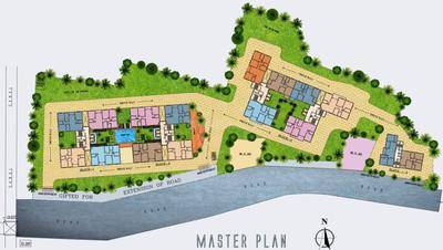 Project Image of 2045.0 - 3130.0 Sq.ft 3 BHK Apartment for buy in Jain Dream One Block 1 & 2