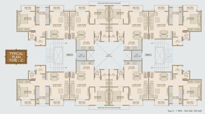 Project Image of 0.0 - 371.0 Sq.ft 1 BHK Apartment for buy in Kotak Golden Eye Tower 2 And 8