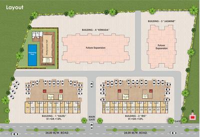 Project Image of 445.0 - 671.0 Sq.ft 2 BHK Apartment for buy in Royal Galaxy Flora Phase II