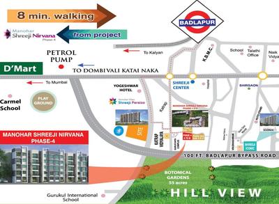 Project Image of 843 Sq.ft 2 BHK Apartment / Flat for sale in Badlapur East for Rs. 4489000
