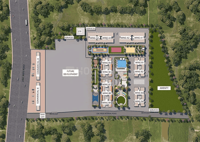 Project Image of 1100 Sq.ft 3 BHK Apartment / Flat for sale in Handewadi for Rs. 8500000