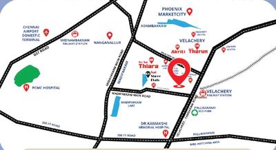 GK Santhosh Flats Location Plan 1