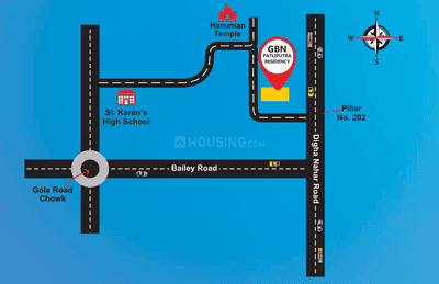 Project Image of 1000.0 - 1475.0 Sq.ft 2 BHK Apartment for buy in Grih Patliputra Residency