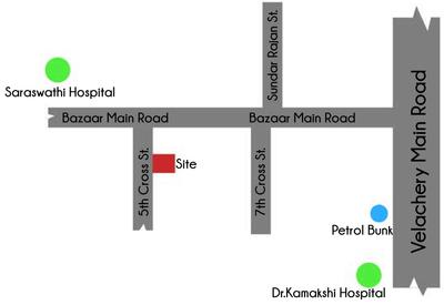 Project Image of 702.0 - 732.0 Sq.ft 2 BHK Apartment for buy in Sarvaam Sai Mangalam Flats