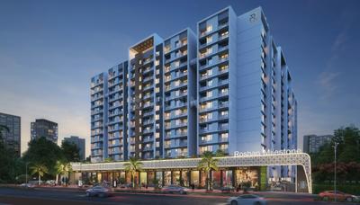 Project Image of 496.43 - 608.7 Sq.ft 1 BHK Apartment for buy in Roshan Milestone Wing E