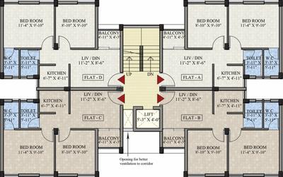 Project Image of 178.0 - 485.0 Sq.ft 1 RK Apartment for buy in Martin Jeevanam Phase 1