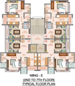 Project Image of 352.0 - 1000.0 Sq.ft 1 BHK Apartment for buy in Veena Velocity PH II