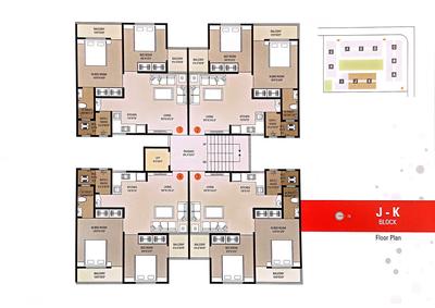 Project Image of 870 Sq.ft 2 BHK Apartment / Flat for sale in Dindoli for Rs. 2150000