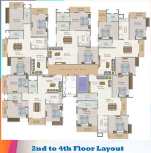 Project Image of 1300 Sq.ft 3 BHK Apartment / Flat for sale in Bariatu for Rs. 6500000