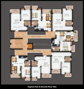 Project Image of 403.65 - 493.74 Sq.ft 1 BHK Apartment for buy in La Fresco