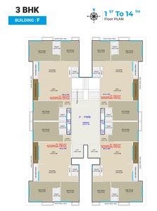 Project Image of 691.26 - 978.33 Sq.ft 2 BHK Apartment for buy in Mahalaxmi Sky Antilia