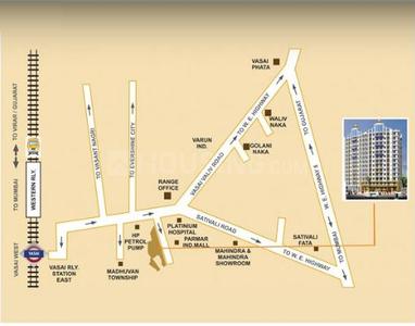 Parmar Jewel Residency Images for locationPlan 1