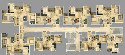 Project Image of 329.81 - 925.48 Sq.ft 1 BHK Apartment for buy in Provident Ecopolitan Phase 2